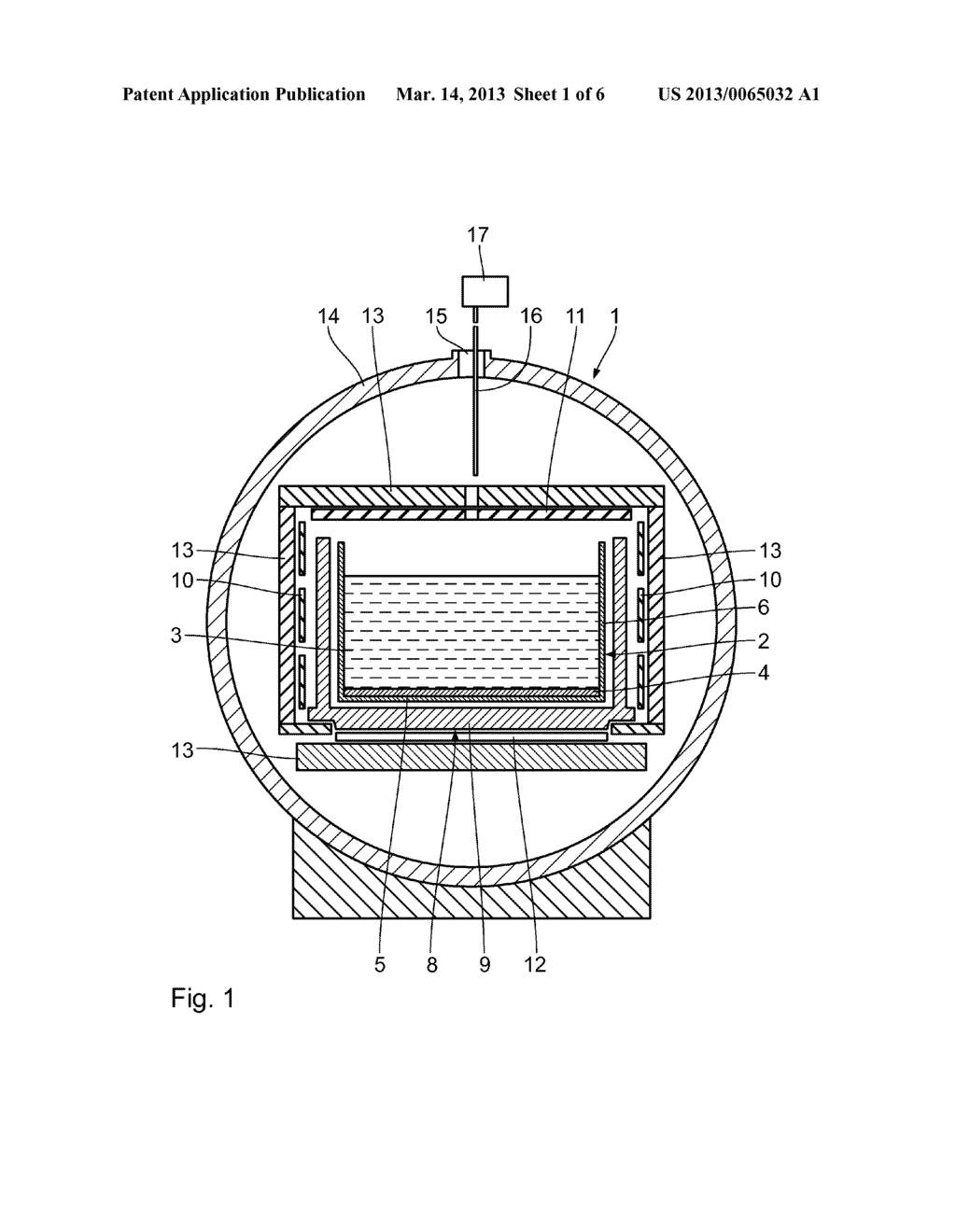 DEVICE AND METHOD FOR PRODUCING SILICON BLOCKS - diagram, schematic, and image 02