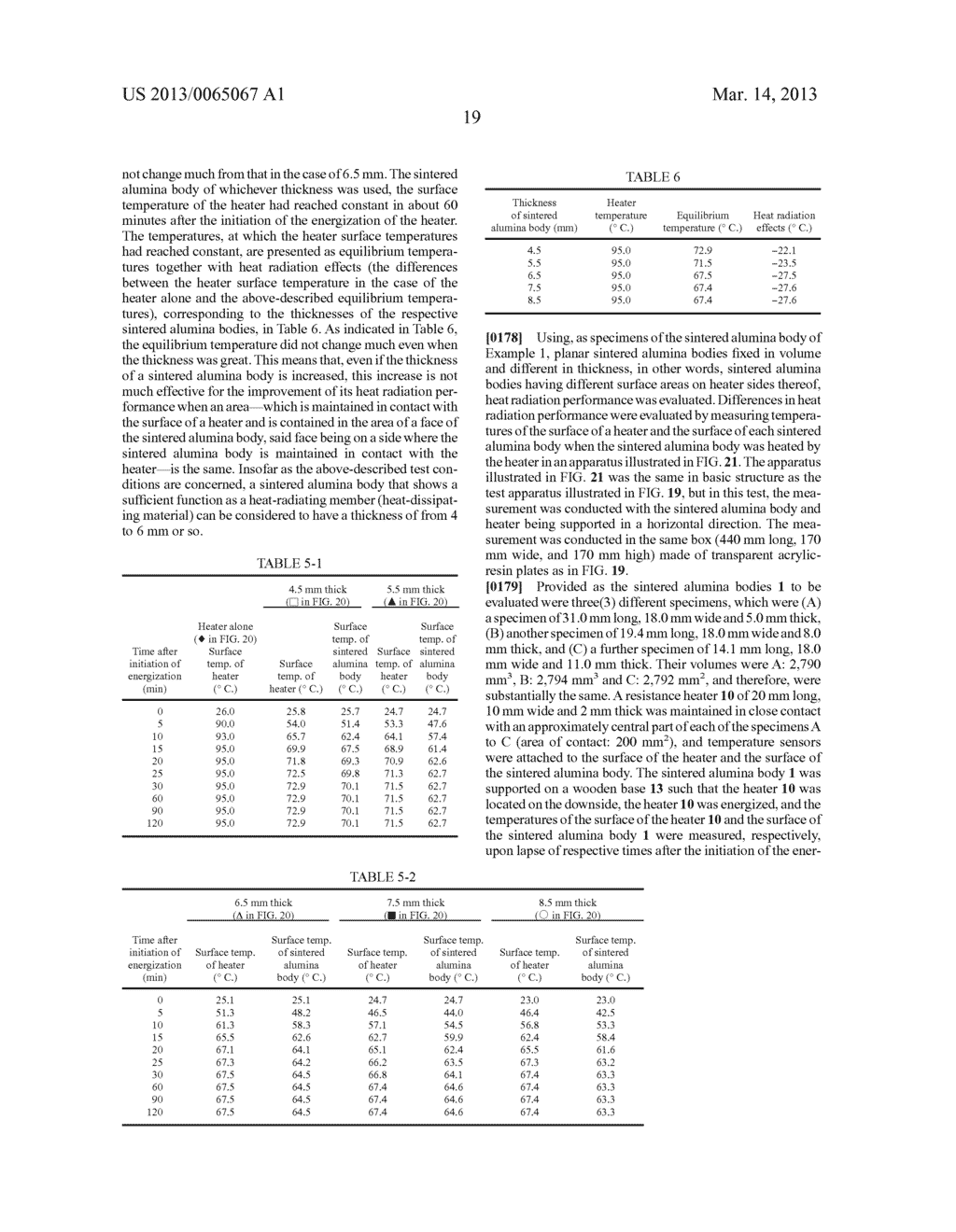 METHOD FOR PRODUCING CERAMIC FOR HEAT-RADIATING MEMBERS, CERAMIC FOR     HEAT-RADIATING MEMBERS, AND SOLAR CELL MODULE AND LED LIGHT-EMITTING     MODULE USING SAID CERAMIC - diagram, schematic, and image 40