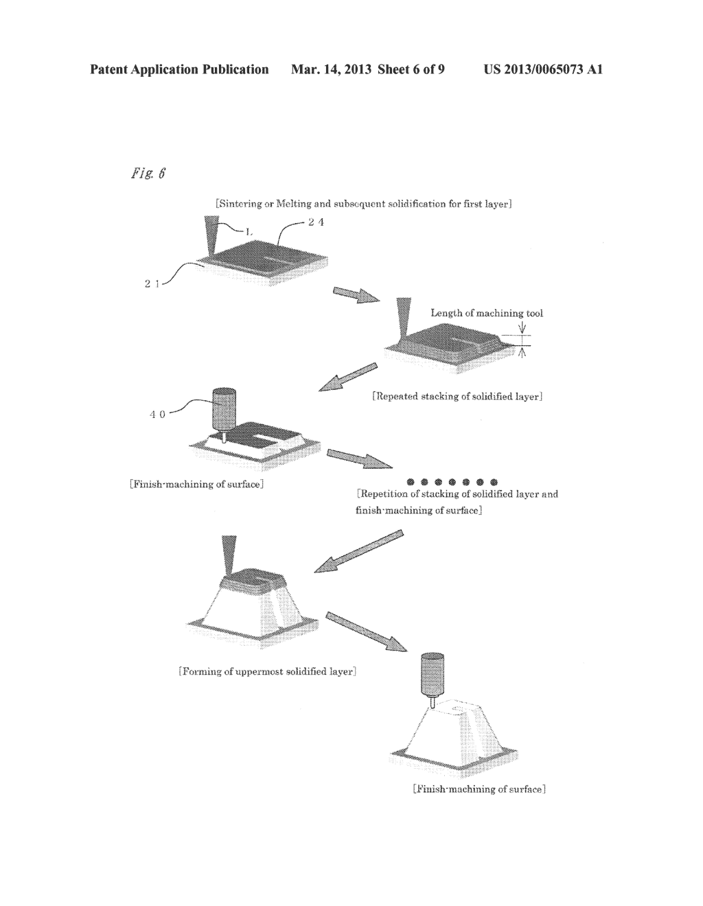 METAL POWDER FOR SELECTIVE LASER SINTERING, METHOD FOR MANUFACTURING     THREE-DIMENSIONAL SHAPED OBJECT BY USING THE SAME, AND THREE-DIMENSIONAL     SHAPED OBJECT OBTAINED THEREFROM - diagram, schematic, and image 07