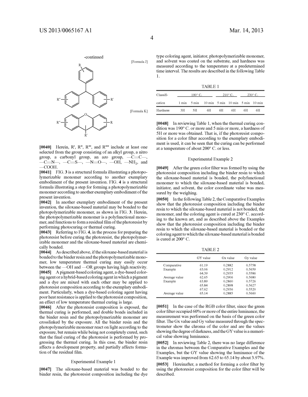 PHOTORESIST COMPOSITION FOR COLOR FILTER AND METHOD FOR FORMING COLOR     FILTER - diagram, schematic, and image 10