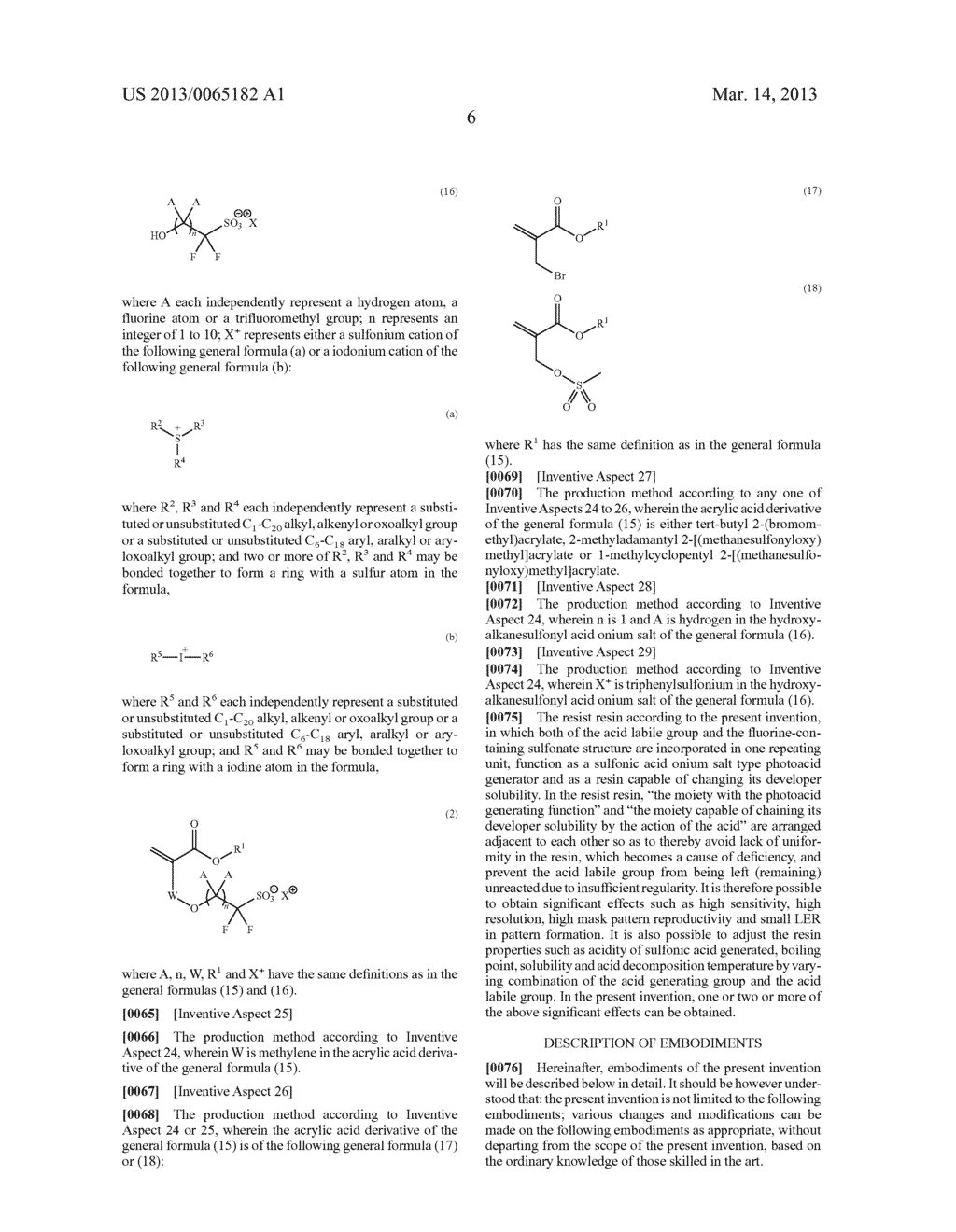 Fluorine-Containing Sulfonate, Fluorine-Containing Sulfonate Resin, Resist     Composition and Pattern Formation Method - diagram, schematic, and image 07
