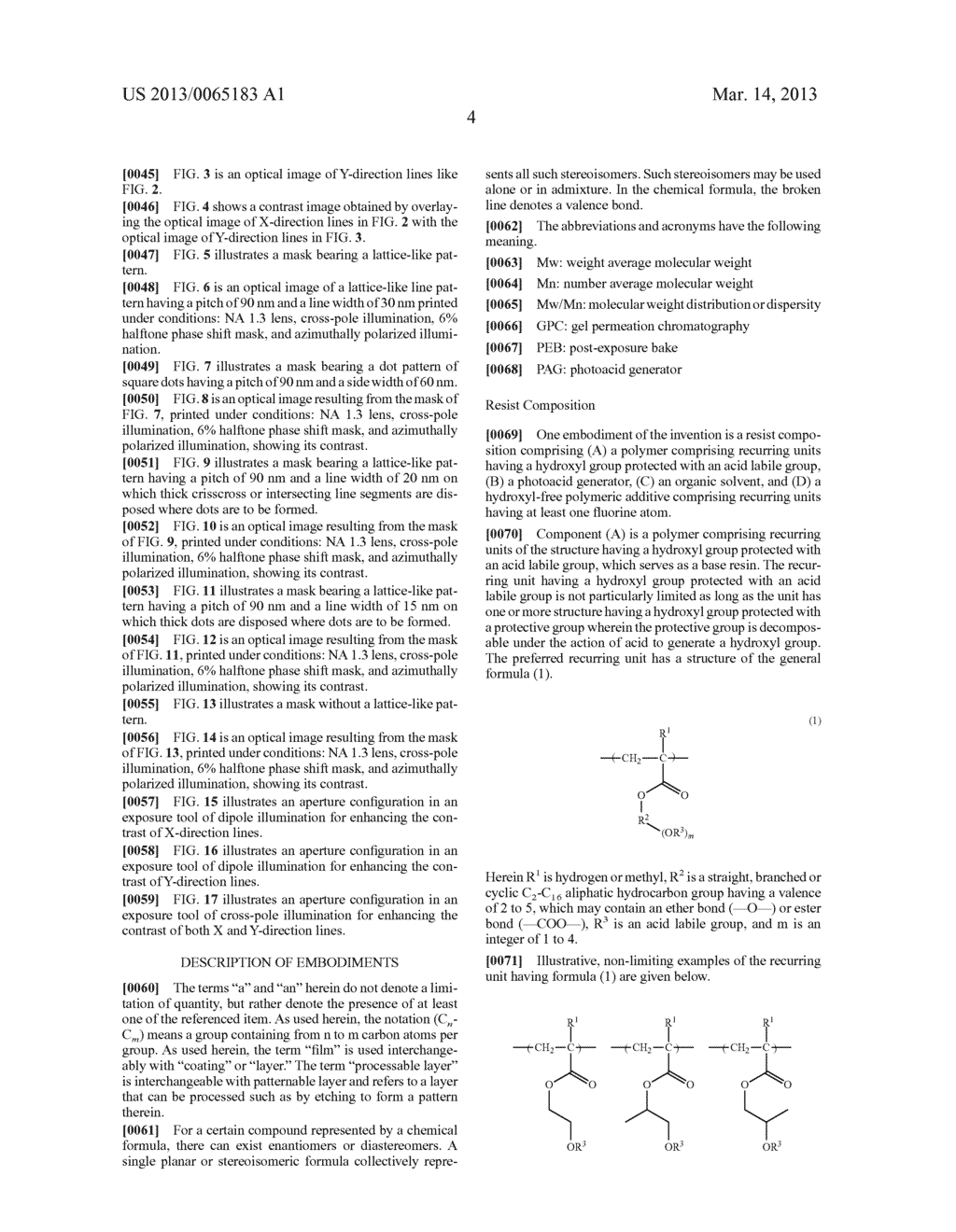 PATTERNING PROCESS AND RESIST COMPOSITION - diagram, schematic, and image 15