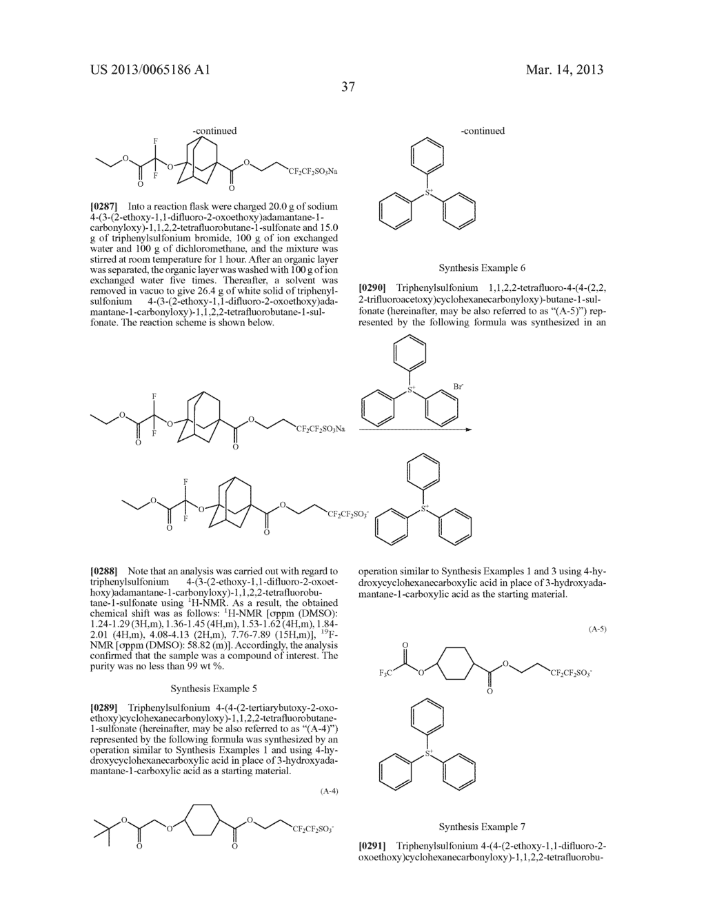 RADIATION-SENSITIVE RESIN COMPOSITION, METHOD FOR FORMING RESIST PATTERN,     ORGANIC ACID AND ACID GENERATING AGENT - diagram, schematic, and image 38