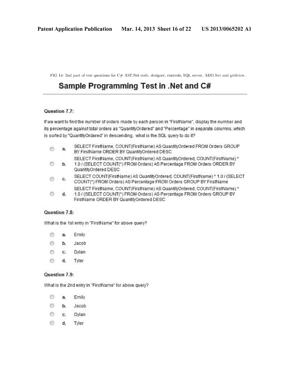 Method for designing test to assess skills for computer programming - diagram, schematic, and image 17