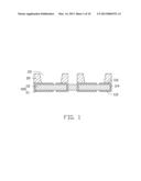 METHOD FOR MANUFACTURING LED WITH AN ENCAPSULANT HAVING A FLAT TOP FACE diagram and image