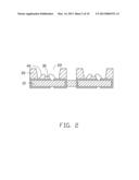 METHOD FOR MANUFACTURING LED WITH AN ENCAPSULANT HAVING A FLAT TOP FACE diagram and image