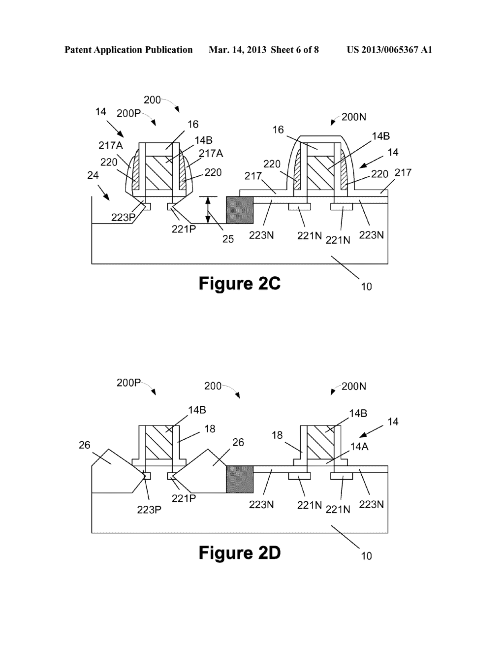 Methods of Forming Highly Scaled Semiconductor Devices Using a Reduced     Number of Spacers - diagram, schematic, and image 07