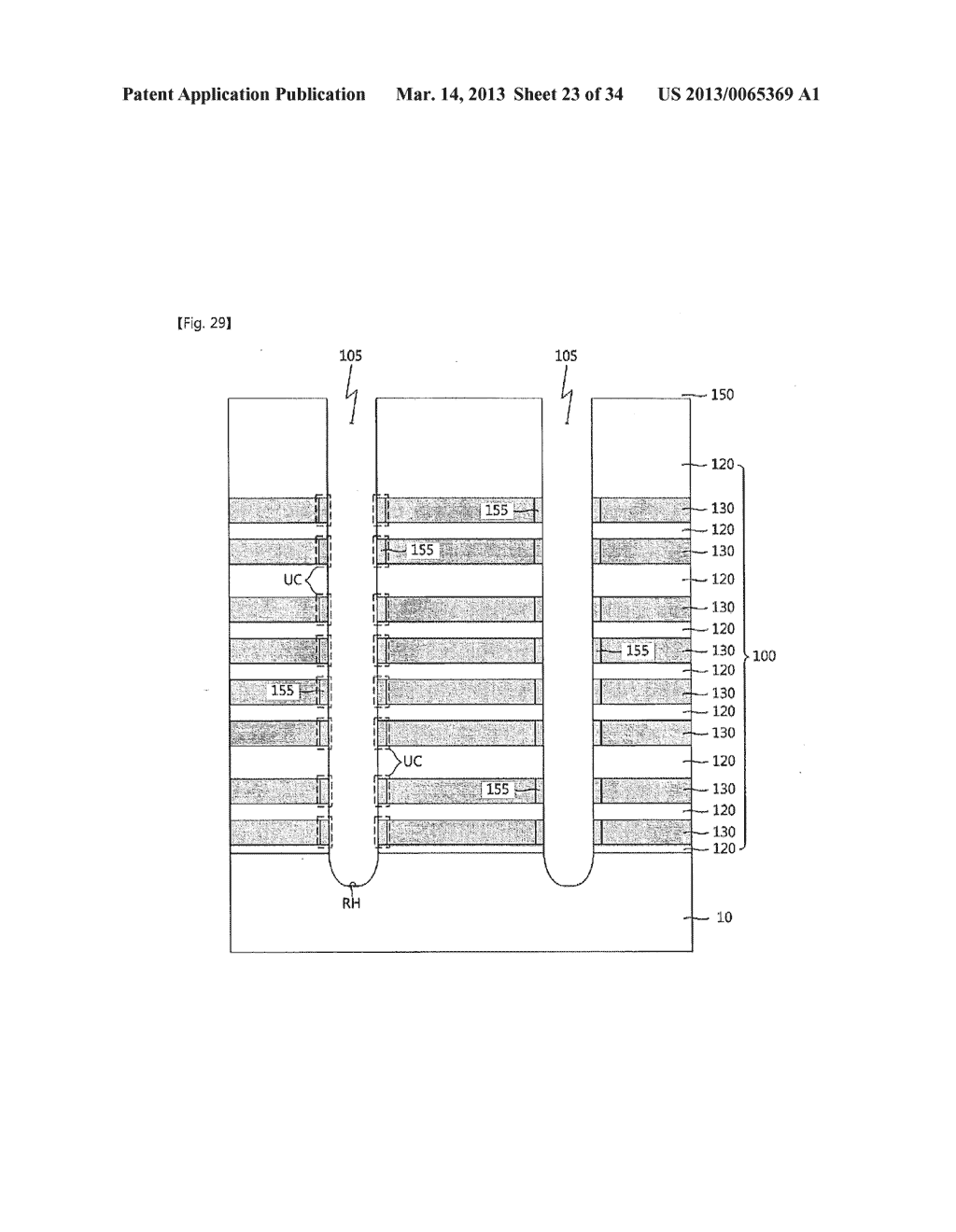 THREE DIMENSIONAL SEMICONDUCTOR MEMORY DEVICE AND METHOD OF FABRICATING     THE SAME - diagram, schematic, and image 24