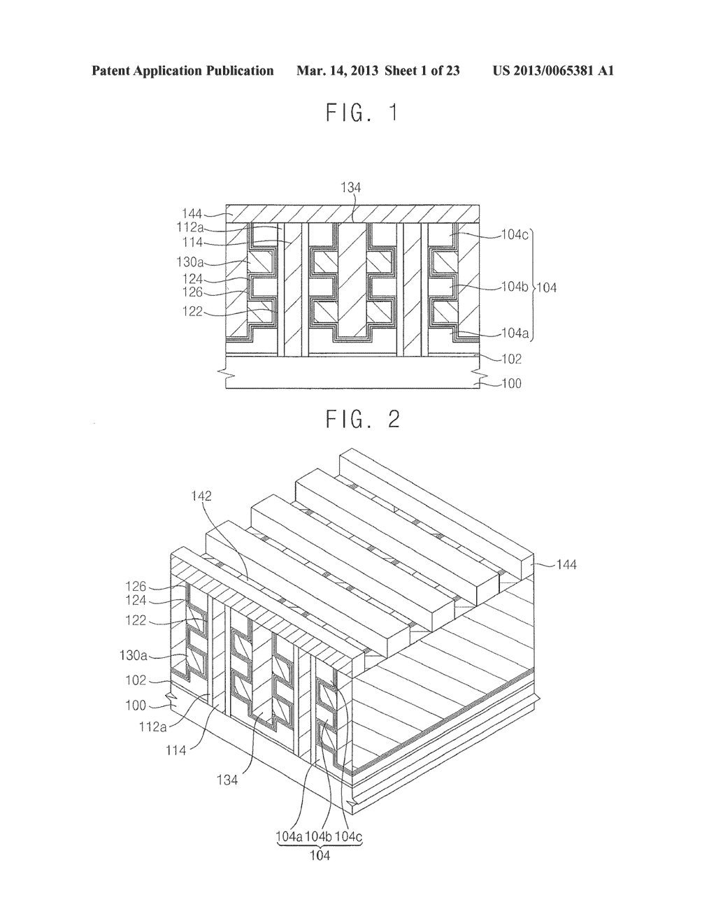 VERTICAL-TYPE SEMICONDUCTOR DEVICES AND METHODS OF MANUFACTURING THE SAME - diagram, schematic, and image 02