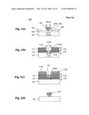 Fabrication methods for T-gate and inverted L-gate structure for high     frequency devices and circuits diagram and image