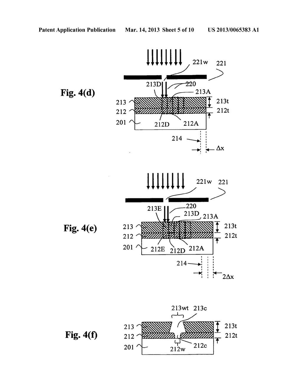 Fabrication methods for T-gate and inverted L-gate structure for high     frequency devices and circuits - diagram, schematic, and image 06