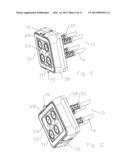 Blind Mate Capacitively Coupled Connector diagram and image