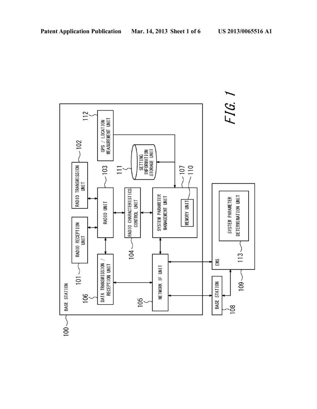 METHOD FOR ADJUSTING PARAMETER OF RADIO COMMUNICATION SYSTEM AND RADIO     COMMUNICATION - diagram, schematic, and image 02