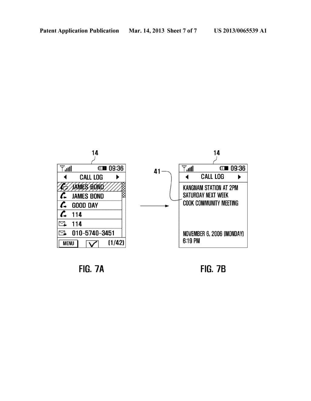 METHOD OF PROCESSING INFORMATION INPUTTED WHILE A MOBILE COMMUNICATION     TERMINAL IS IN AN ACTIVE COMMUNICATIONS STATE - diagram, schematic, and image 08