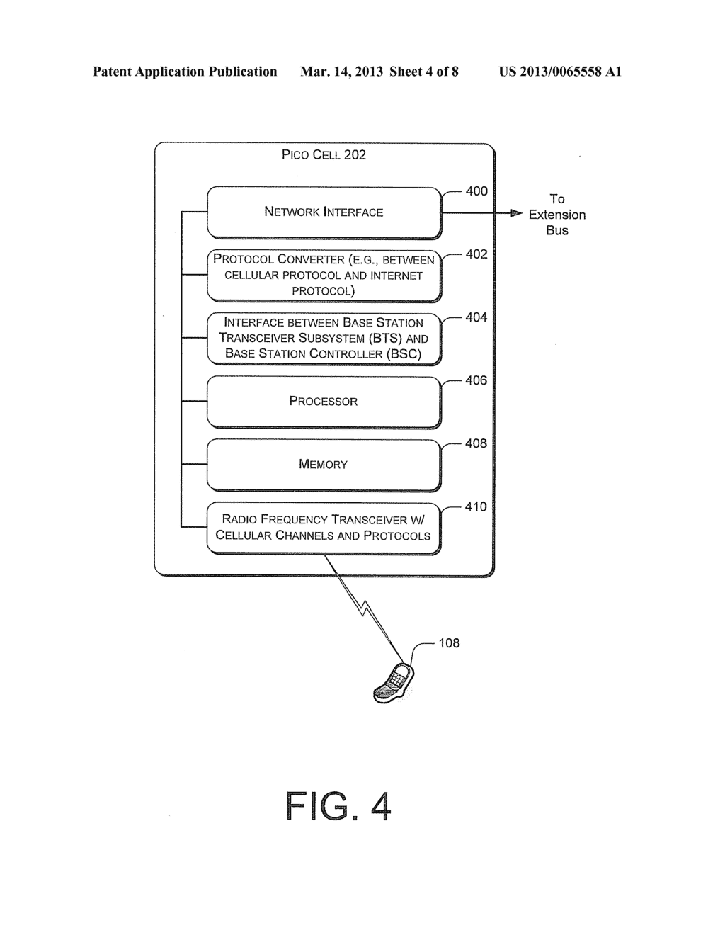 PICO-CELL EXTENSION FOR CELLULAR NETWORK - diagram, schematic, and image 05