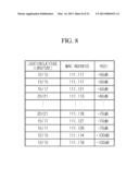 LOCATION MEASURING METHOD AND APPARATUS USING ACCESS POINT FOR WIRELESS     LOCAL AREA NETWORK SERVICE diagram and image