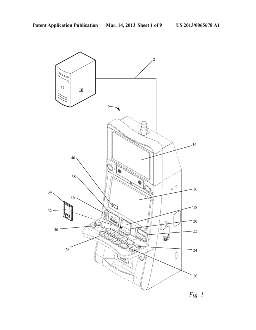 RETROFIT DEVICES FOR PROVIDING VIRTUAL TICKET-IN AND TICKET-OUT ON A     GAMING MACHINE - diagram, schematic, and image 02