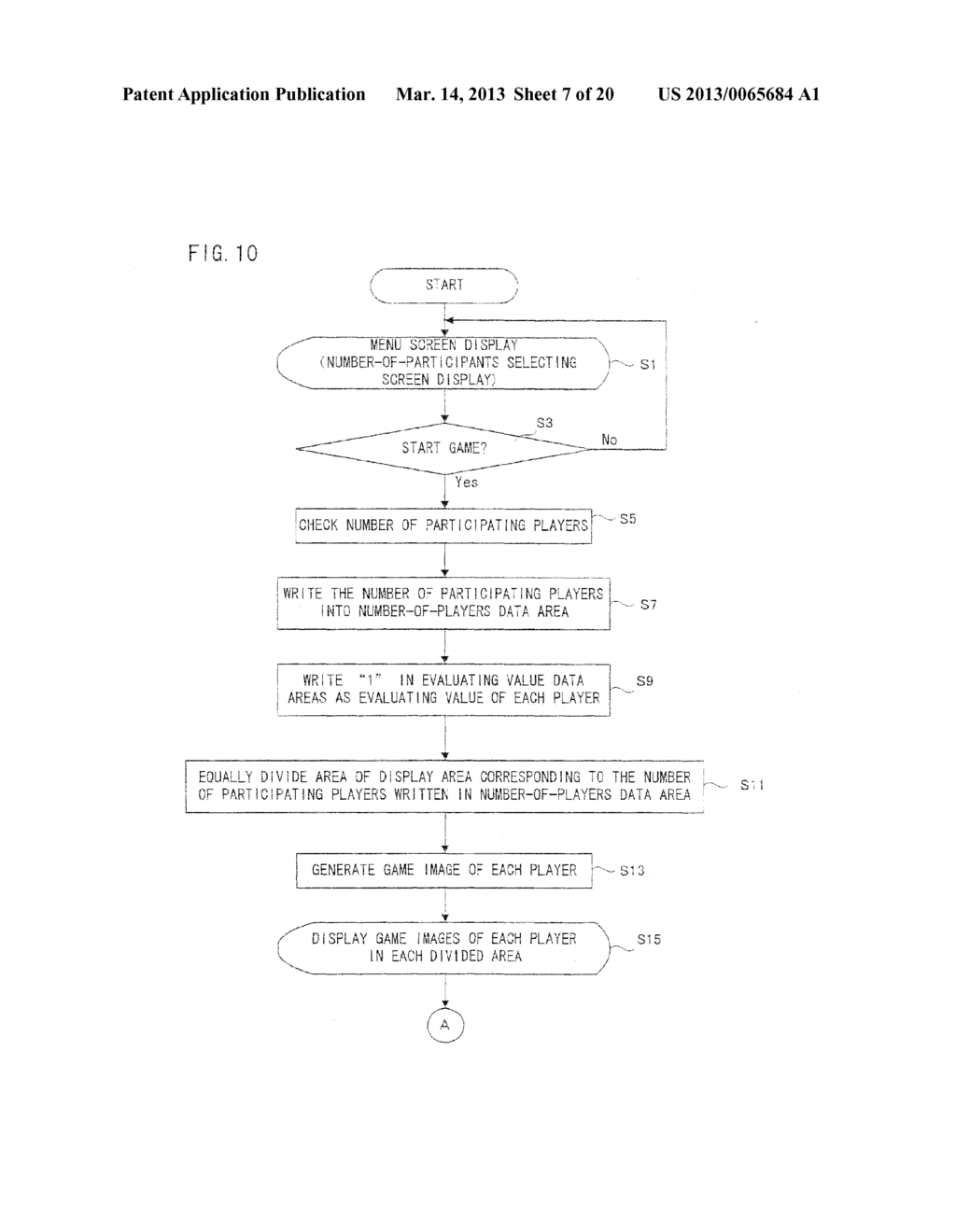 GAME APPARATUS, GAME SYSTEM, AND STORING MEDIUM STORING GAME PROGRAM IN     WHICH DISPLAY IS DIVIDED BETWEEN PLAYERS - diagram, schematic, and image 08