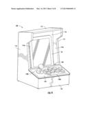 ARCADE-STYLE GAME CONTROLLER FOR A TABLET COMPUTING DEVICE diagram and image