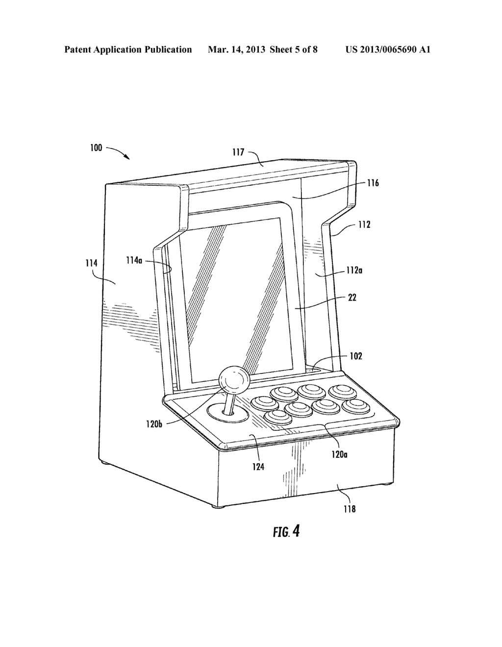 ARCADE-STYLE GAME CONTROLLER FOR A TABLET COMPUTING DEVICE - diagram, schematic, and image 06