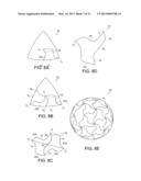 DIMPLE PATTERNS FOR GOLF BALLS diagram and image