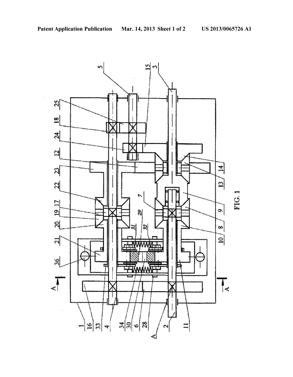 CONTINUOUSLY VARIABLE TORQUE TRANSMISSION DEVICE - diagram, schematic, and image 02