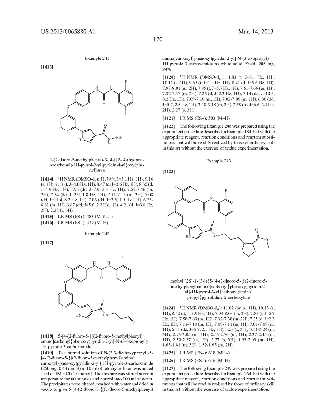 COMPOUNDS AS TYROSINE KINASE MODULATORS - diagram, schematic, and image 171