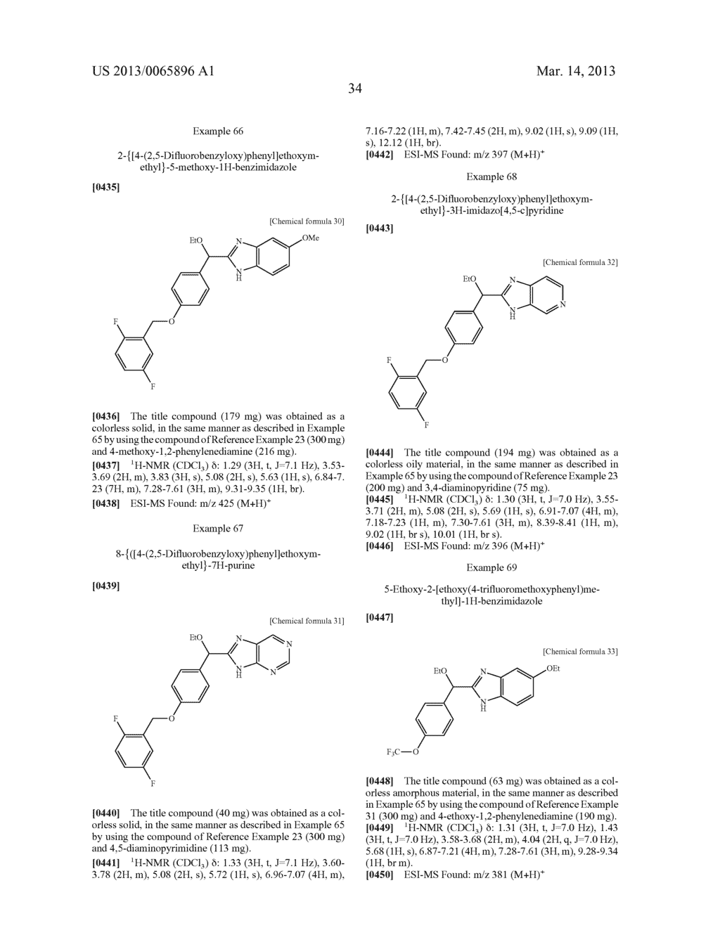 FUSED IMIDAZOLE DERIVATIVE - diagram, schematic, and image 35