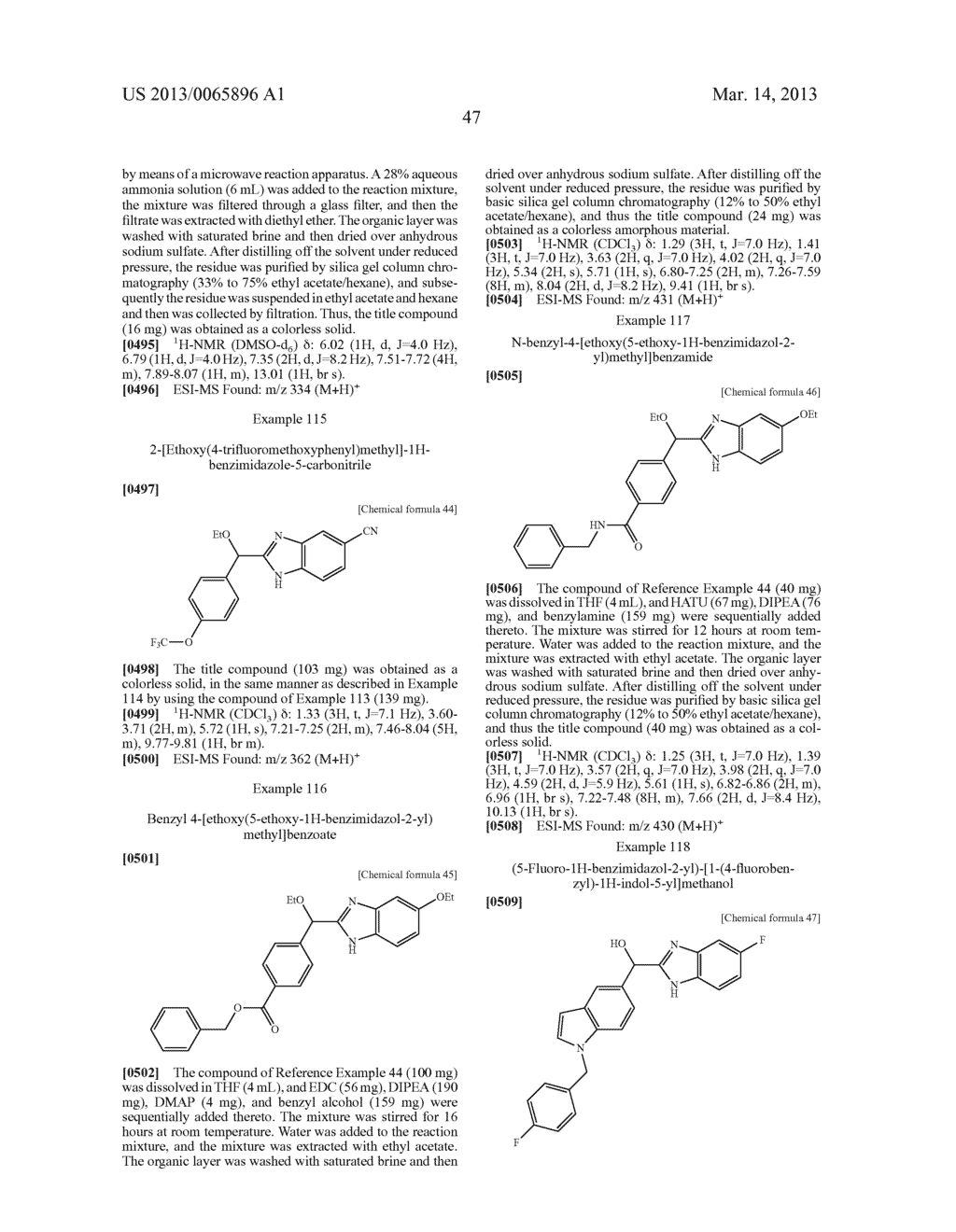 FUSED IMIDAZOLE DERIVATIVE - diagram, schematic, and image 48