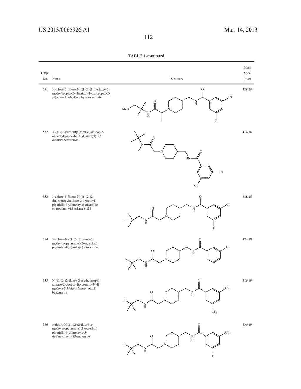 N-PIPERIDINYL ACETAMIDE DERIVATIVES AS CALCIUM CHANNEL BLOCKERS - diagram, schematic, and image 113
