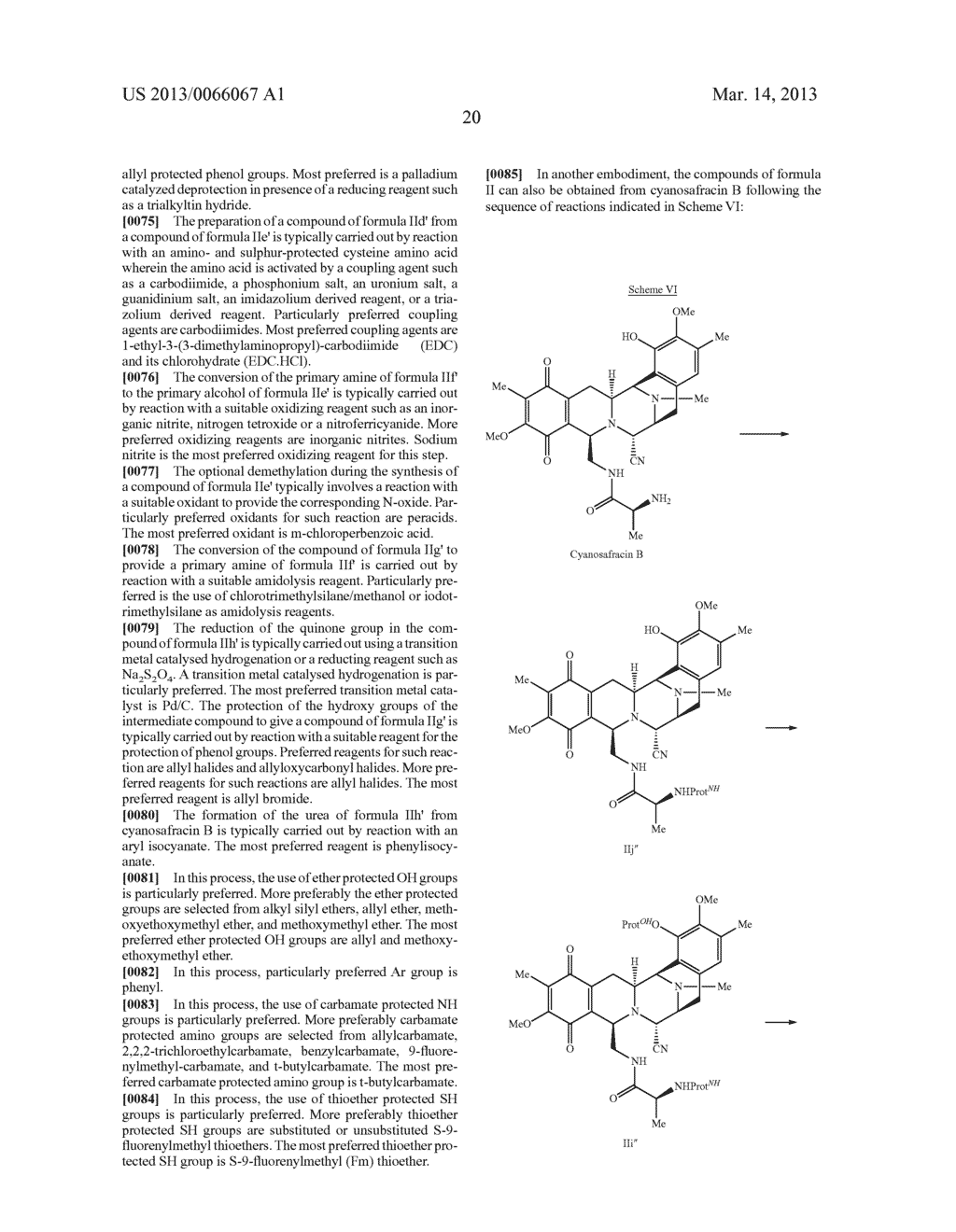 Synthetic Process for the Manufacture of Ecteinascidin Compounds - diagram, schematic, and image 21