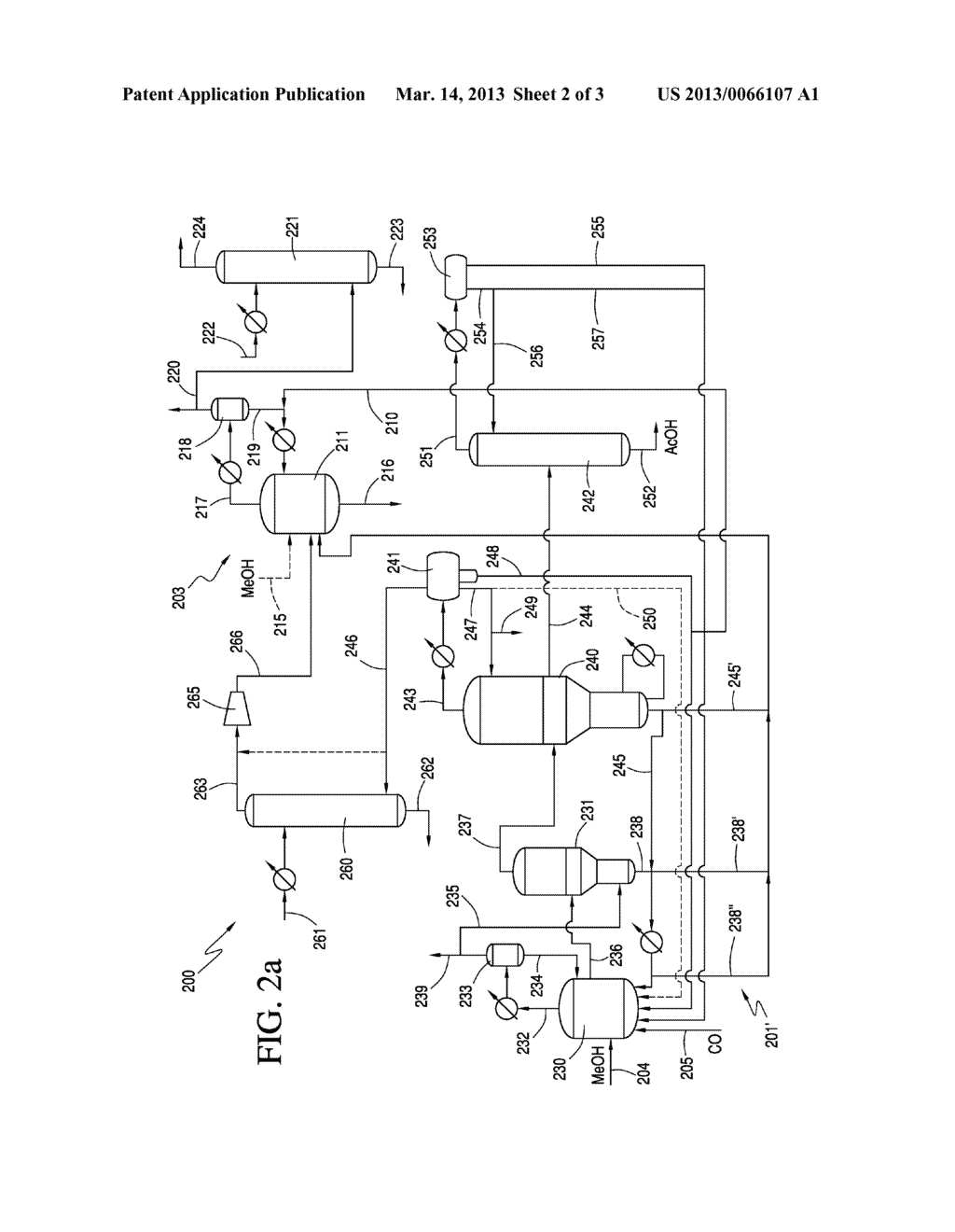 Production of Acetic Acid with High Conversion Rate - diagram, schematic, and image 03