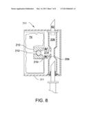 TIP ASSEMBLY FOR A MEDICAL/SURGICAL IRRIGATOR, THE TIP ASSEMBLY INCLUDING     A RESERVOIR FOR HOLDING A THERAPEUTIC AGENT AND A PUMP FOR DISCHARGING     THE AGENT diagram and image