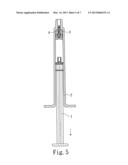 DISPOSABLE SAFETY SELF-DESTROYED SYRINGE diagram and image