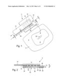 Connecting device for use in vacuum therapy of wounds diagram and image