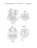 POLYAXIAL BONE ANCHORING DEVICE diagram and image