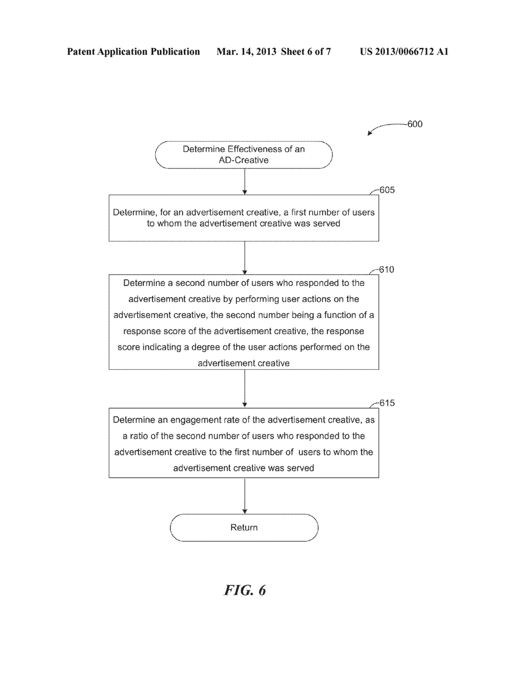 METHOD AND SYSTEM FOR SERVING ADVERTISEMENTS BASED ON VISIBILITY OF     AD-FRAMES - diagram, schematic, and image 07