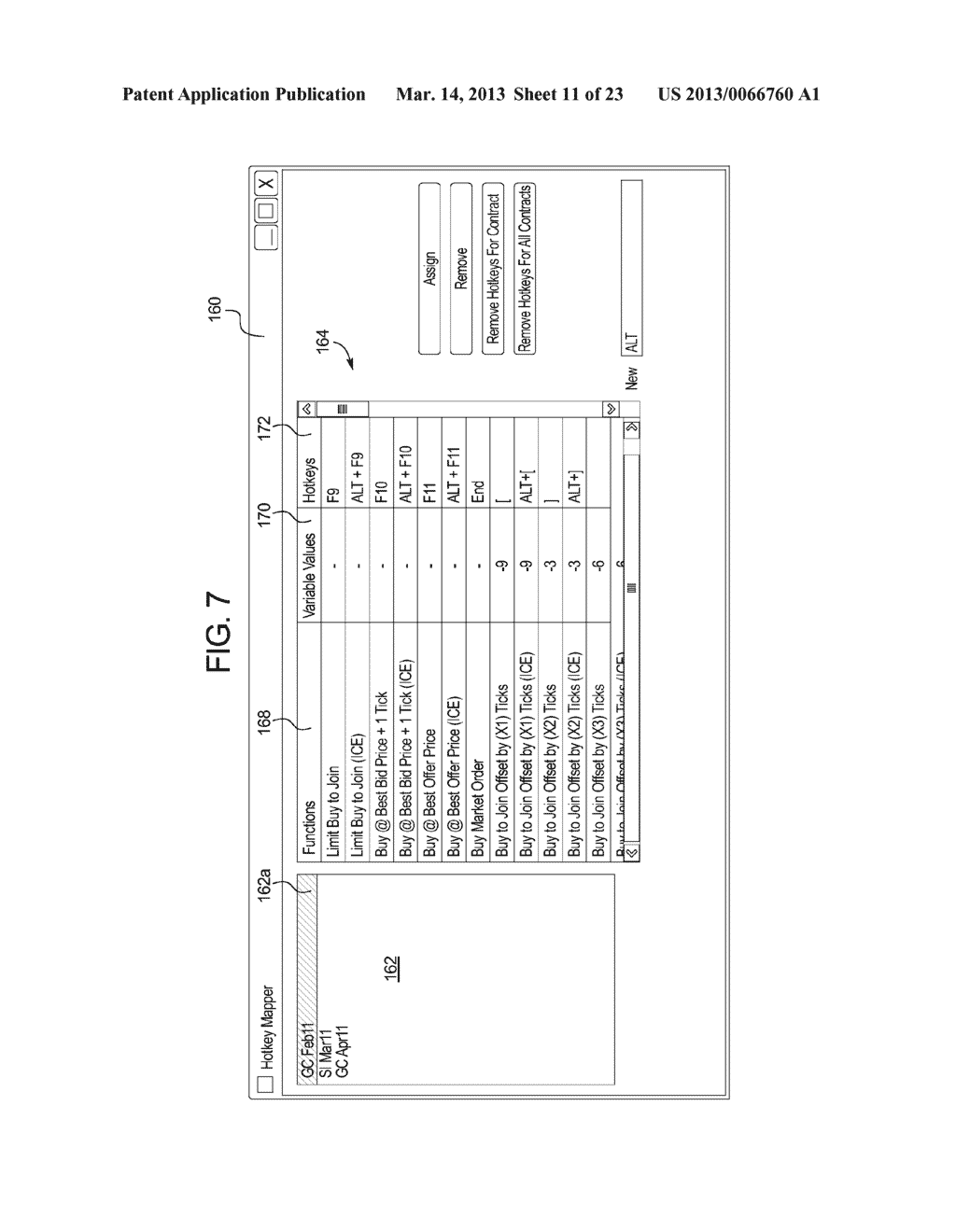 SYSTEM AND METHOD FOR MANAGING EXECUTABLE FUNCTIONS WITHIN A TRADING     SYSTEM - diagram, schematic, and image 12