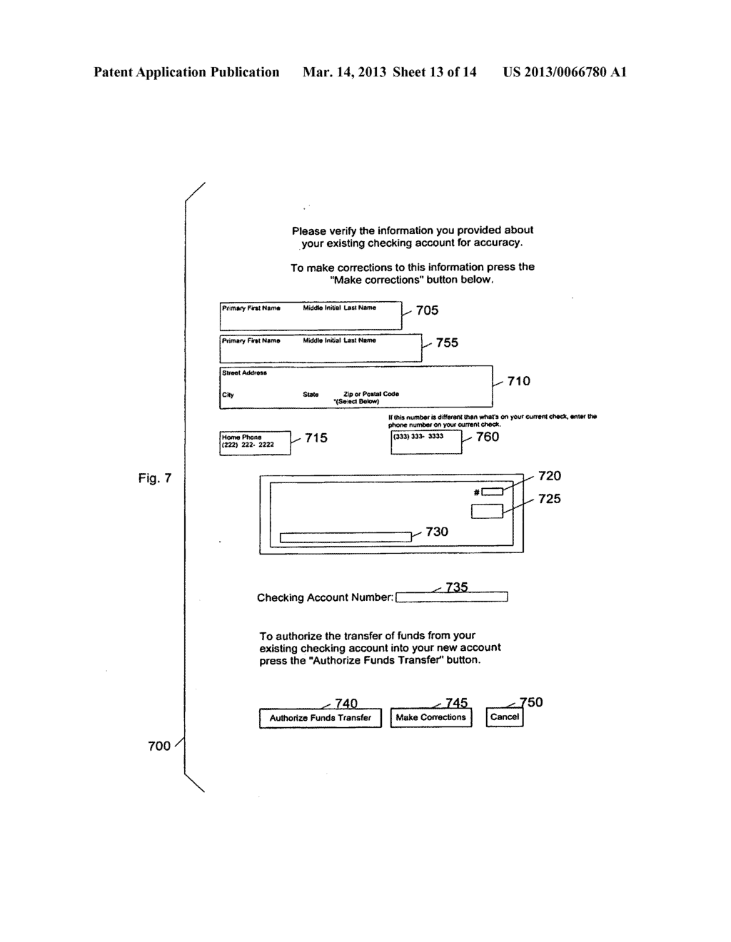 METHOD AND SYSTEM FOR FUNDING A FINANCIAL ACCOUNT - diagram, schematic, and image 14
