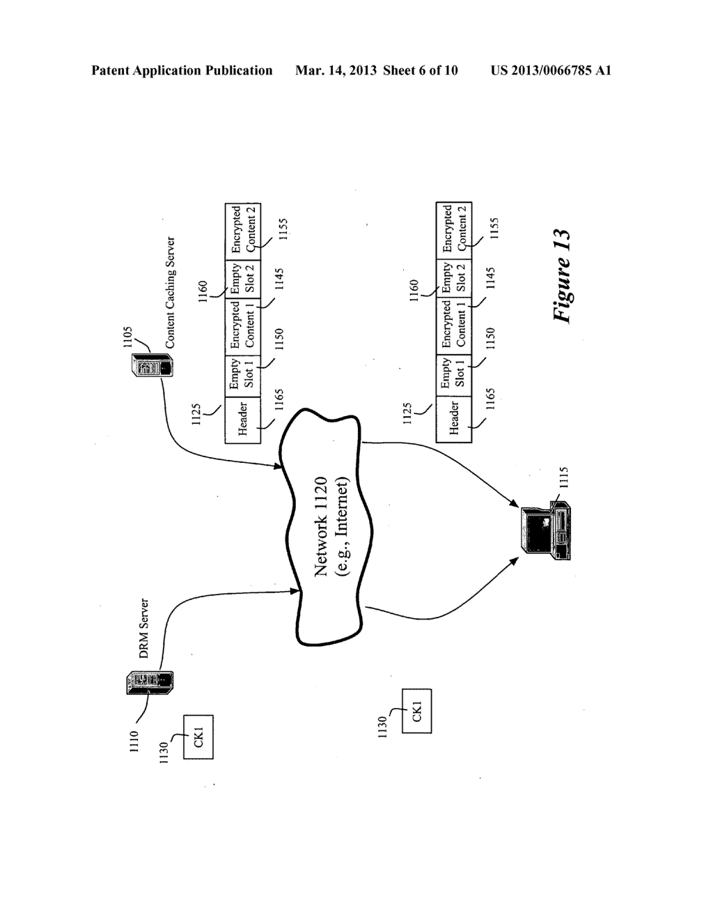 Use of Media Storage Structure with Multiple Pieces of Content in a     Content-Distribution System - diagram, schematic, and image 07