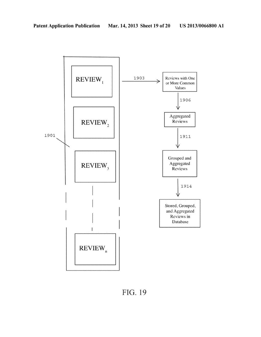 METHOD OF AGGREGATING CONSUMER REVIEWS - diagram, schematic, and image 20