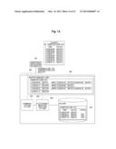 INFORMATION MANAGING METHOD, INFORMATION SEARCHING METHOD AND DATA     DISPLAYING METHOD diagram and image