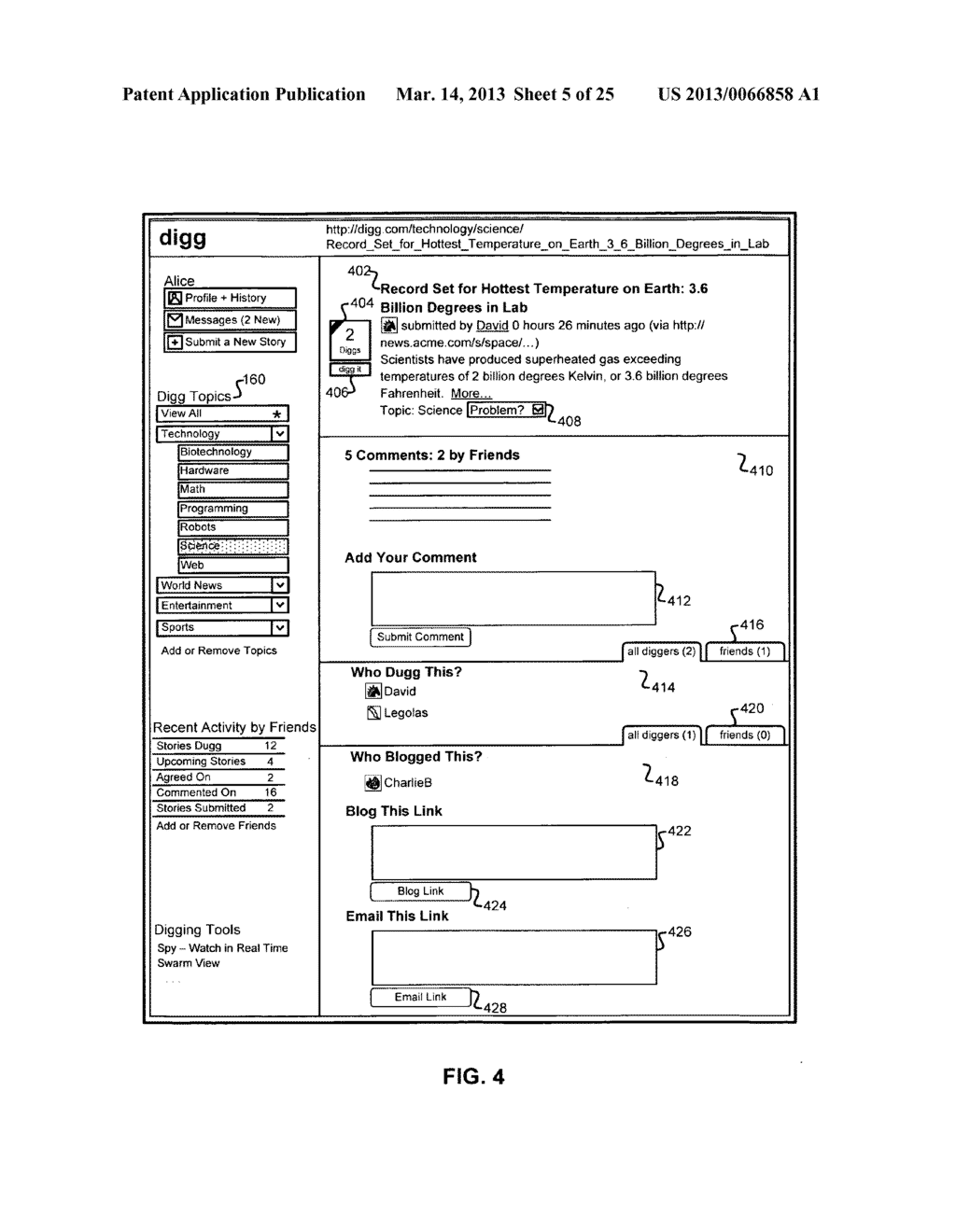 Dynamic submission and preference indicator - diagram, schematic, and image 06