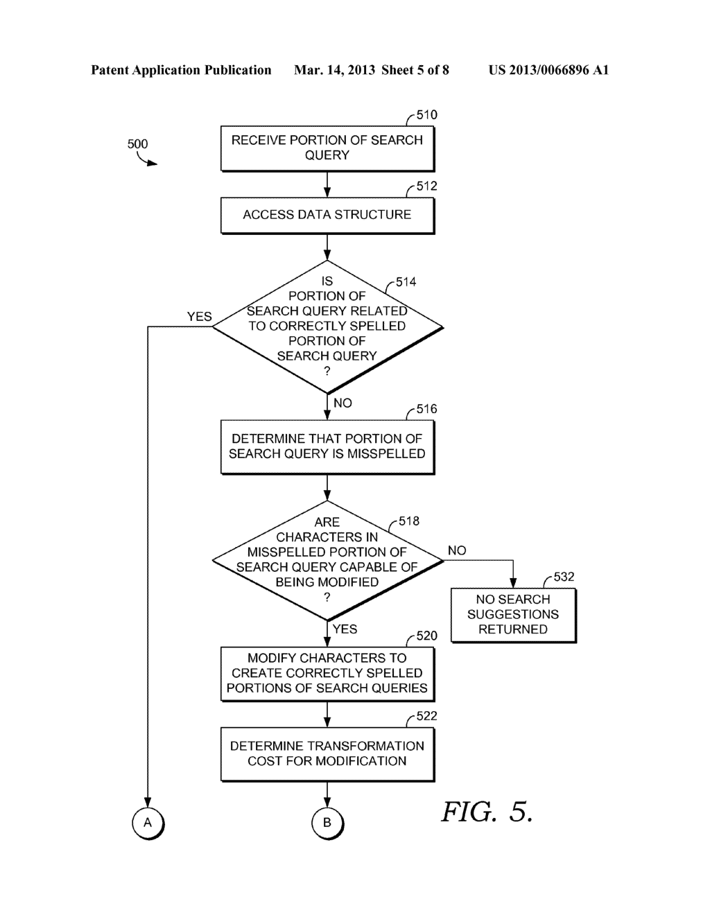 DYNAMIC SPELLING CORRECTION OF SEARCH QUERIES - diagram, schematic, and image 06