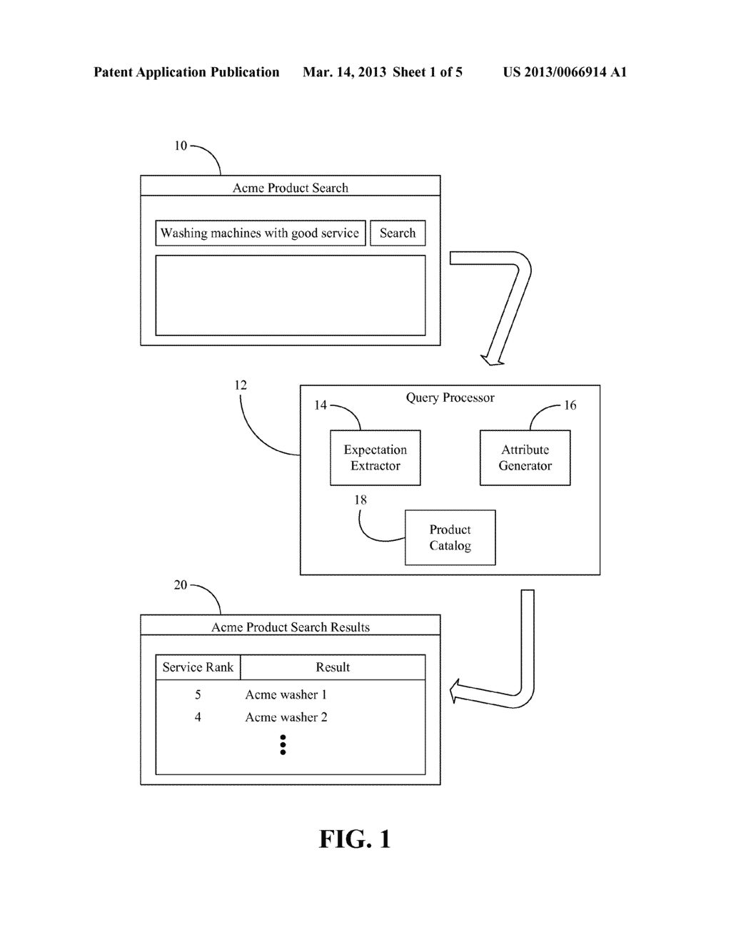 Deriving Dynamic Consumer Defined Product Attributes from Input Queries - diagram, schematic, and image 02