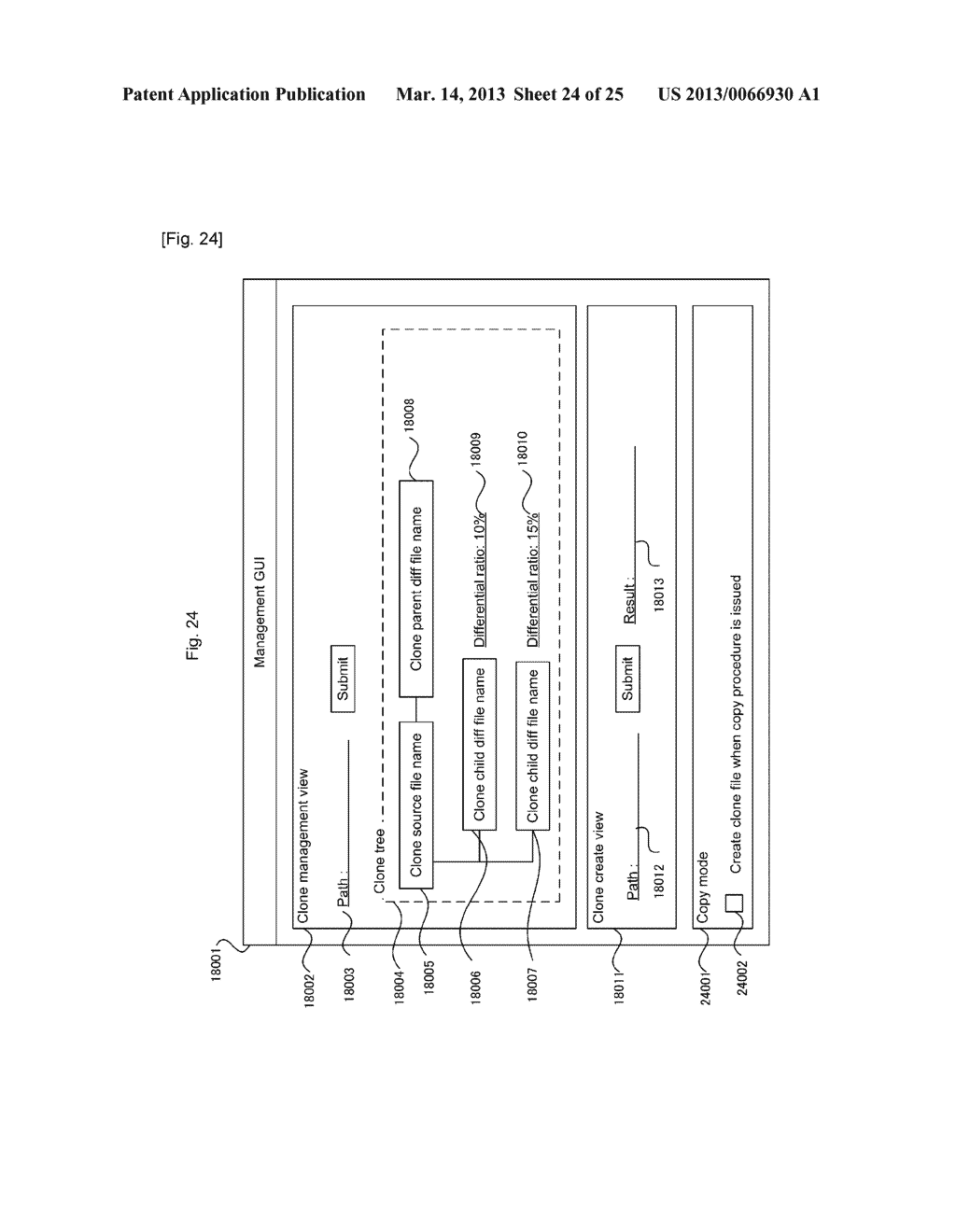 METHOD FOR CREATING CLONE FILE, AND FILE SYSTEM ADOPTING THE SAME - diagram, schematic, and image 25