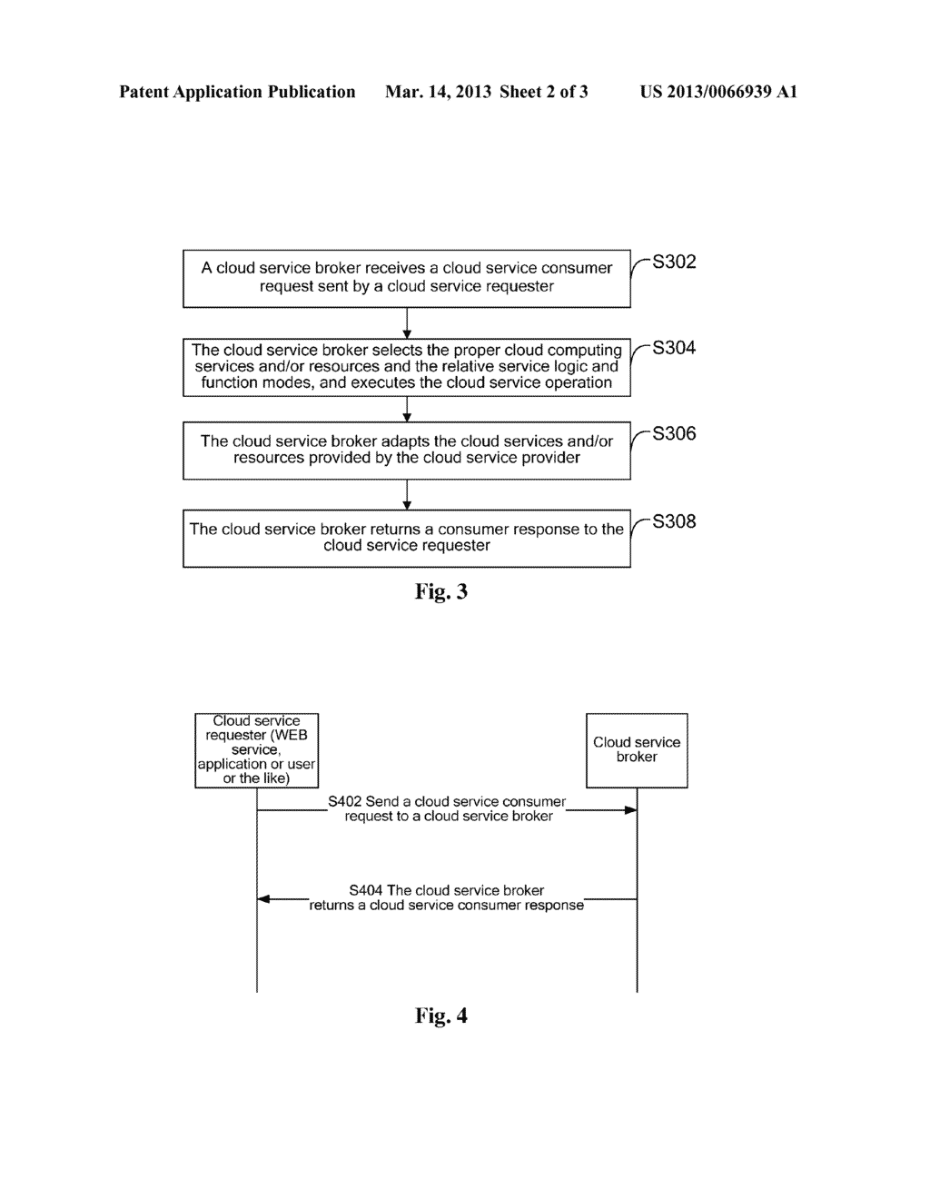 CLOUD SERVICE CONSUMING METHOD, CLOUD SERVICE PACKET, CLOUD SERVICE BROKER     AND CLOUD SYSTEM - diagram, schematic, and image 03