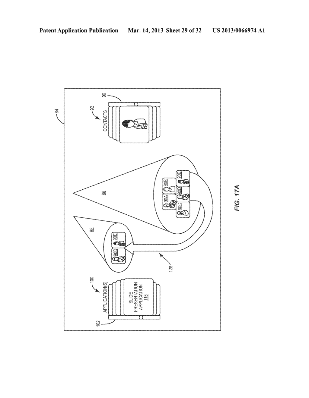 METHODS, APPARATUSES, AND COMPUTER-READABLE MEDIA FOR INITIATING AN     APPLICATION FOR PARTICIPANTS OF A CONFERENCE - diagram, schematic, and image 30