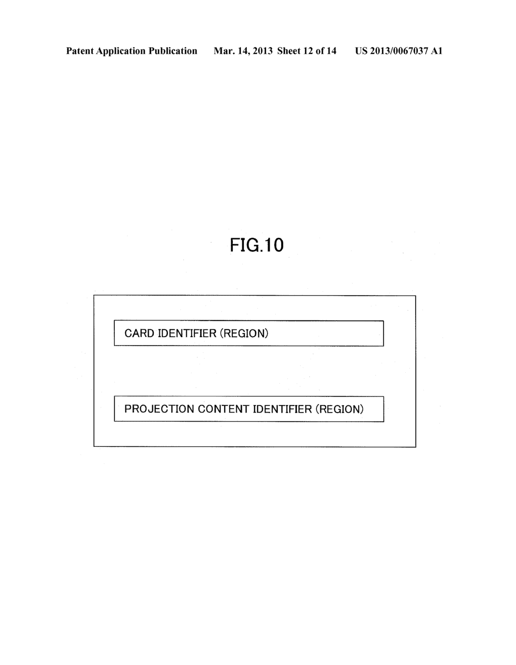 NETWORKED DATA PROJECTING SYSTEM, PROJECTOR, AND CONTENT PROJECTING METHOD - diagram, schematic, and image 13