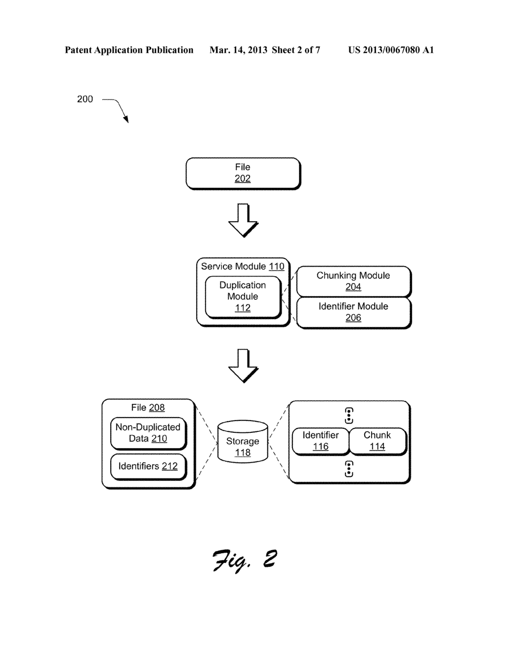 Storage and Communication De-Duplication - diagram, schematic, and image 03